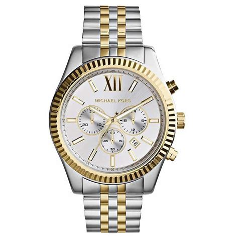 leather michael kors watch men'|michael kors female watches.